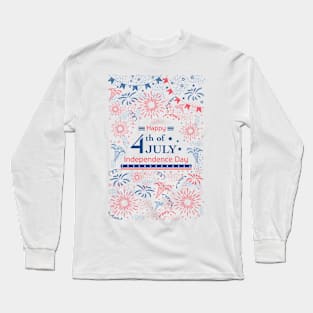 Happy 4th of July Long Sleeve T-Shirt